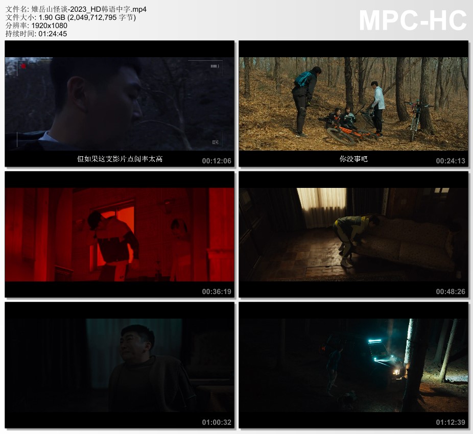 2023年韩国科幻片《雉岳山》HD韩语中字